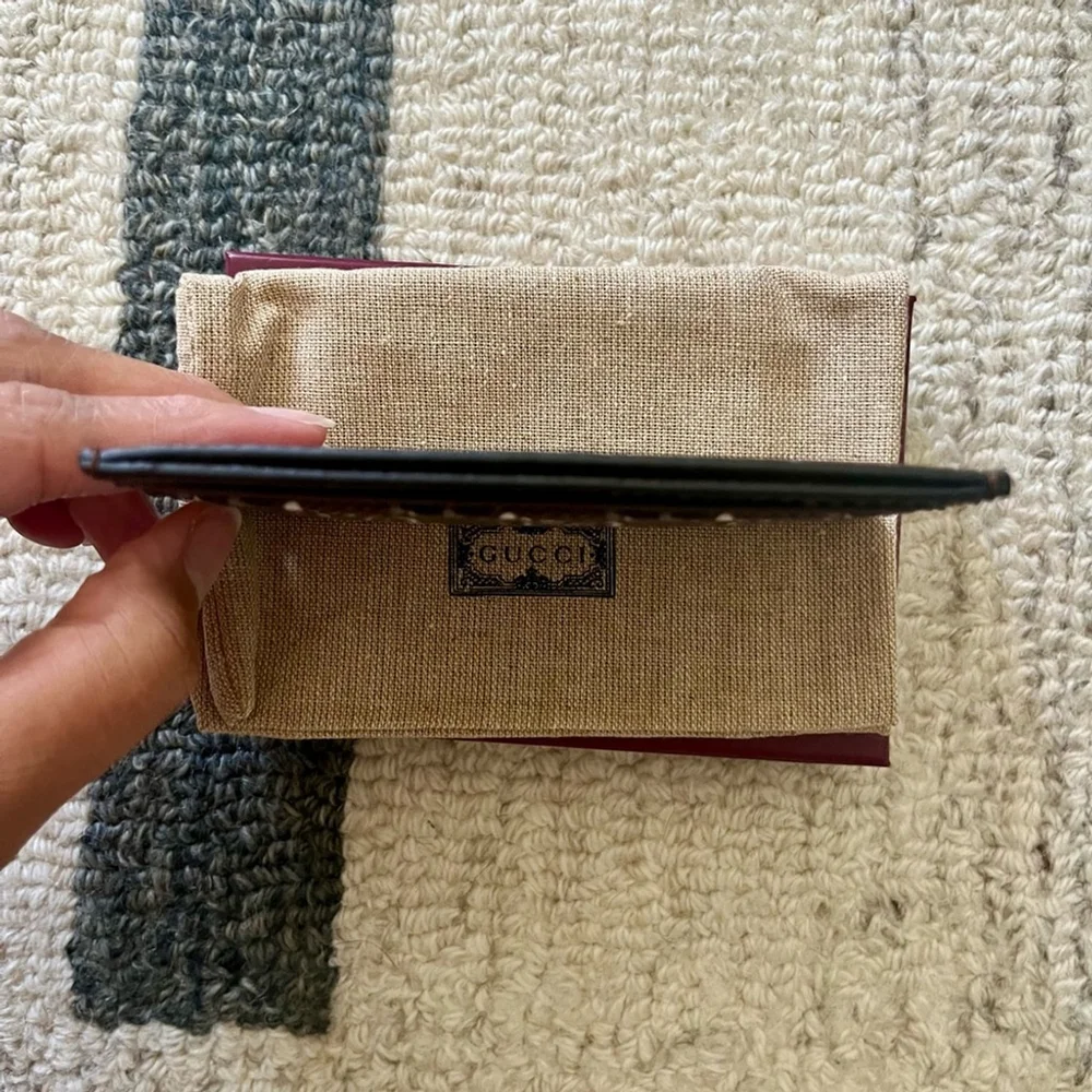 ✨NEW✨ Gucci Men’s GG Shadow Brown Card Case